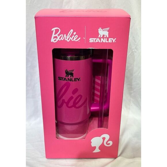 🔥Authentic Stanley Barbie Icon 30 oz Tumbler Limited Edition Brand New in Box - Picture 1 of 5
